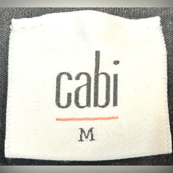 Cabi Black & White Floral High-Low Skirt with Elastic Waistband, Size Medium - Picture 12 of 15